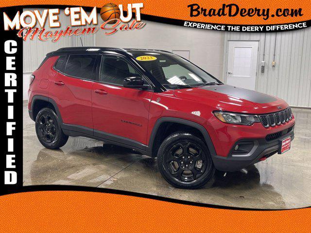 used 2023 Jeep Compass car, priced at $24,521