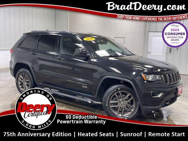used 2016 Jeep Grand Cherokee car, priced at $12,713