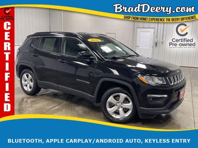 used 2021 Jeep Compass car, priced at $19,235