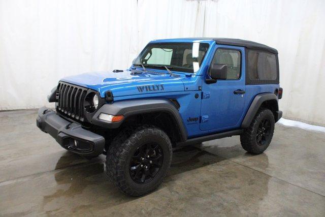 used 2021 Jeep Wrangler car, priced at $29,712