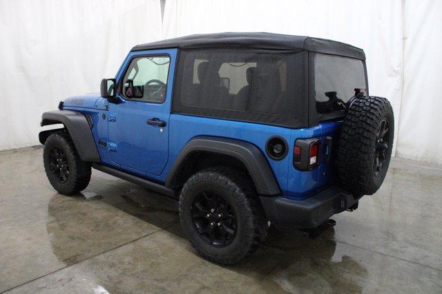 used 2021 Jeep Wrangler car, priced at $29,712