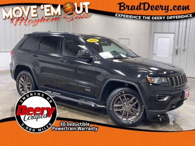 used 2016 Jeep Grand Cherokee car, priced at $15,430