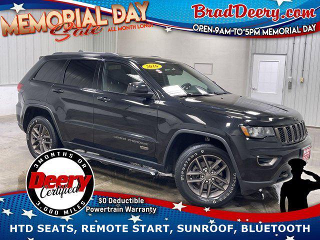 used 2016 Jeep Grand Cherokee car, priced at $15,420