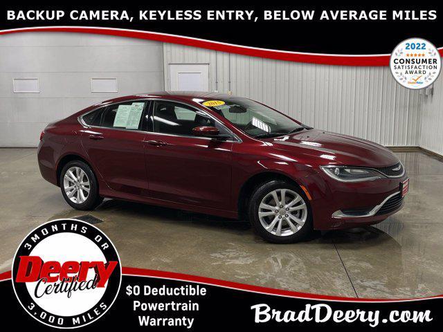 used 2015 Chrysler 200 car, priced at $9,008