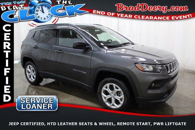 used 2024 Jeep Compass car, priced at $27,153