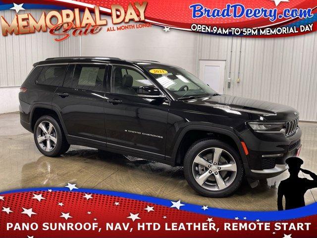 used 2021 Jeep Grand Cherokee L car, priced at $36,619