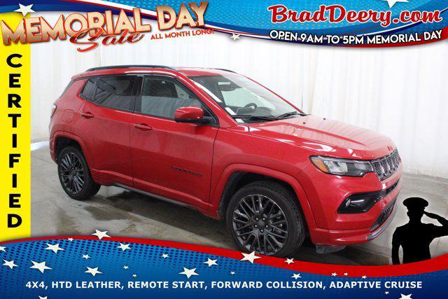 used 2023 Jeep Compass car, priced at $23,515