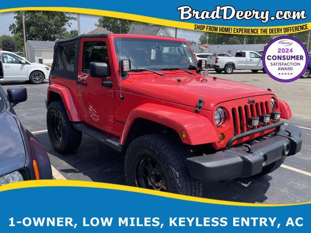 used 2013 Jeep Wrangler car, priced at $19,017