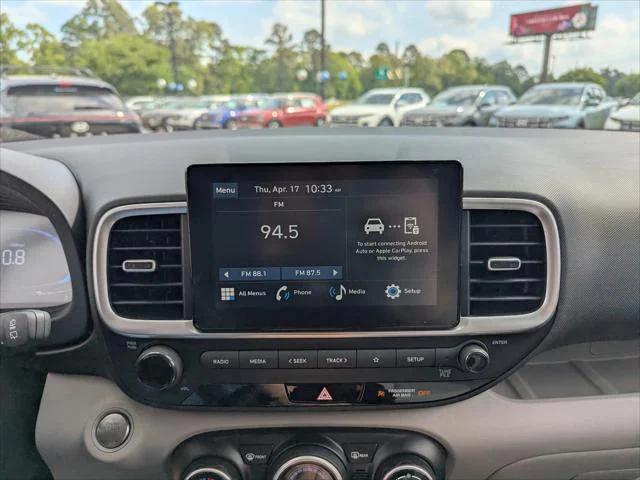 new 2025 Hyundai Venue car, priced at $25,050