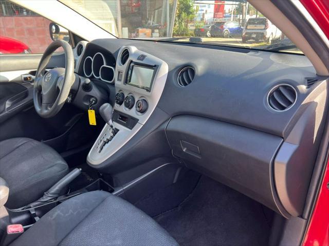 used 2009 Toyota Matrix car, priced at $6,998