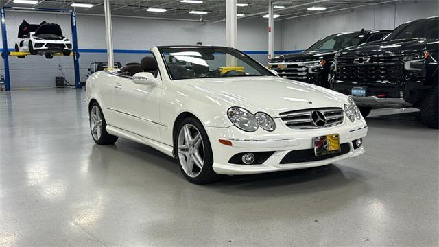 used 2009 Mercedes-Benz CLK-Class car, priced at $18,990