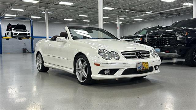 used 2009 Mercedes-Benz CLK-Class car, priced at $18,990