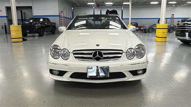 used 2009 Mercedes-Benz CLK-Class car, priced at $18,990