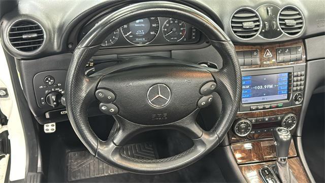 used 2009 Mercedes-Benz CLK-Class car, priced at $18,990