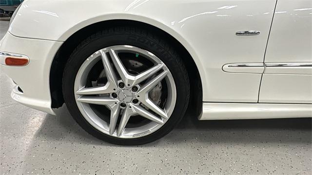 used 2009 Mercedes-Benz CLK-Class car, priced at $18,990