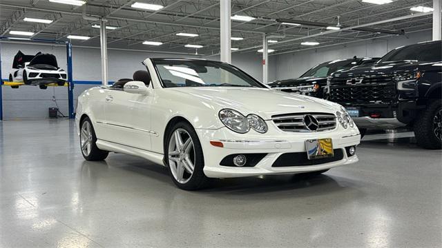 used 2009 Mercedes-Benz CLK-Class car, priced at $18,990