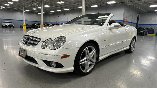 used 2009 Mercedes-Benz CLK-Class car, priced at $18,990