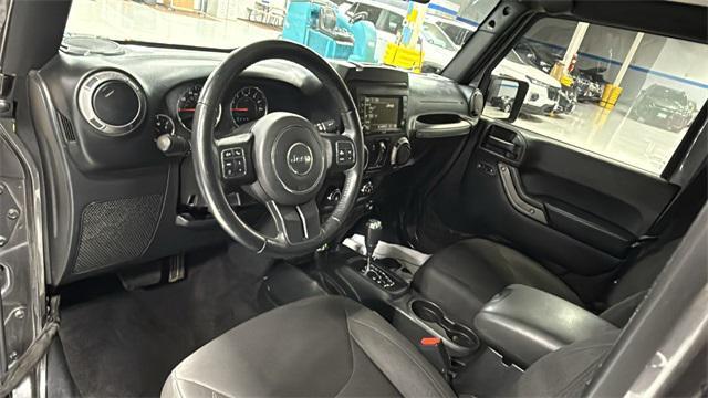 used 2017 Jeep Wrangler Unlimited car, priced at $17,711