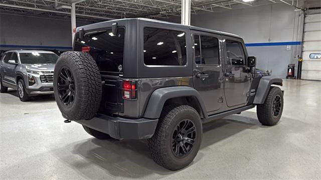 used 2017 Jeep Wrangler Unlimited car, priced at $17,711