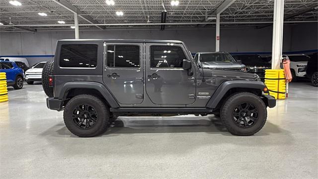used 2017 Jeep Wrangler Unlimited car, priced at $17,711