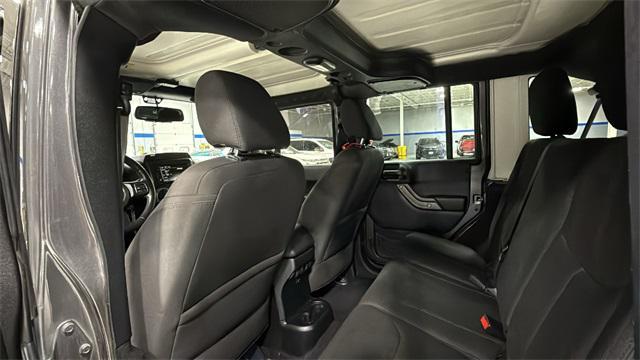 used 2017 Jeep Wrangler Unlimited car, priced at $17,711