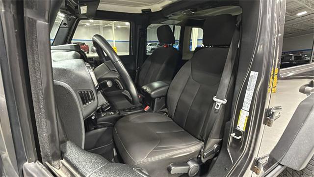 used 2017 Jeep Wrangler Unlimited car, priced at $17,711