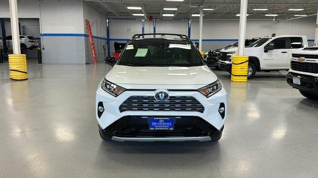 used 2021 Toyota RAV4 Hybrid car, priced at $35,190