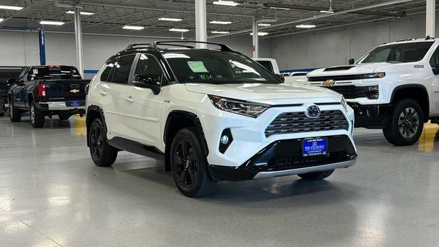 used 2021 Toyota RAV4 Hybrid car, priced at $35,190