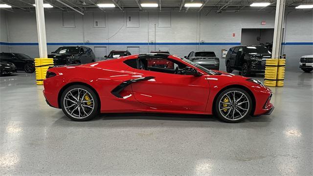 new 2025 Chevrolet Corvette car, priced at $72,342