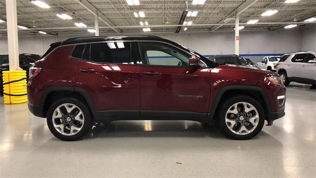 used 2021 Jeep Compass car, priced at $20,840