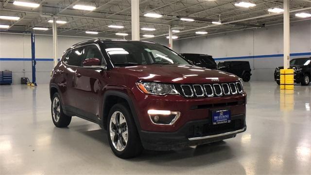 used 2021 Jeep Compass car, priced at $20,840