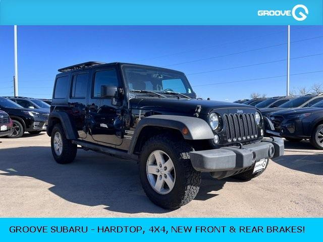 used 2017 Jeep Wrangler Unlimited car, priced at $22,821