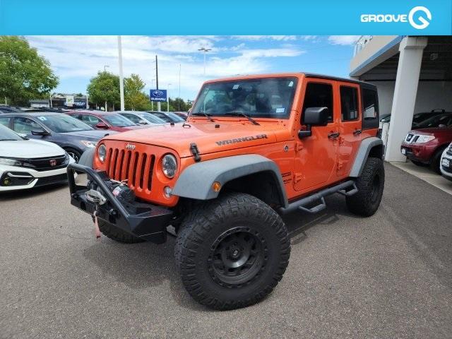 used 2015 Jeep Wrangler Unlimited car, priced at $24,840