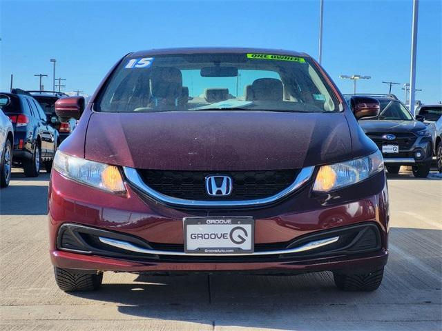 used 2015 Honda Civic car, priced at $16,840