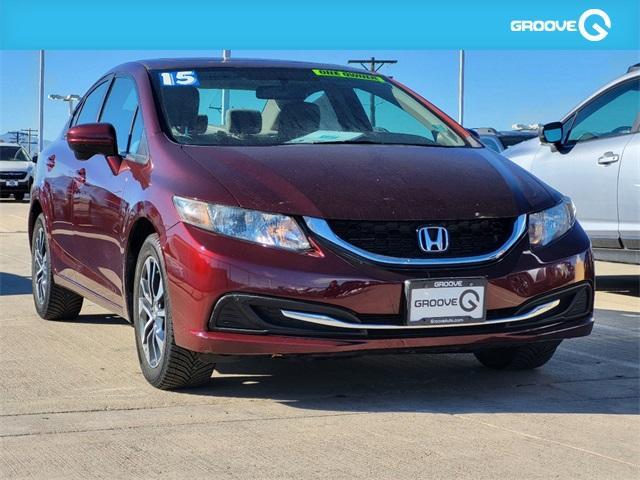 used 2015 Honda Civic car, priced at $16,840