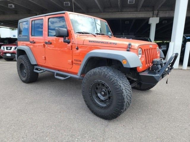 used 2015 Jeep Wrangler Unlimited car, priced at $23,840