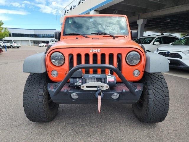 used 2015 Jeep Wrangler Unlimited car, priced at $23,840