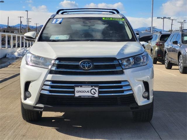 used 2017 Toyota Highlander car, priced at $19,640