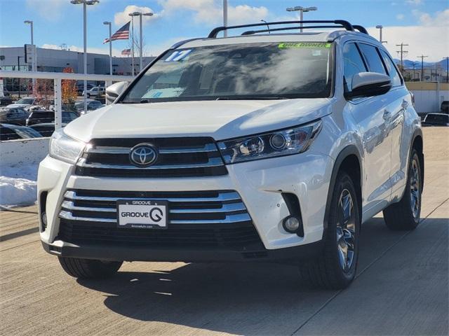 used 2017 Toyota Highlander car, priced at $19,640