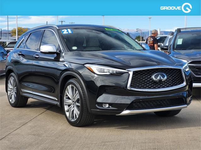 used 2021 INFINITI QX50 car, priced at $31,540