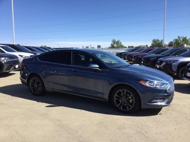 used 2018 Ford Fusion car, priced at $18,080