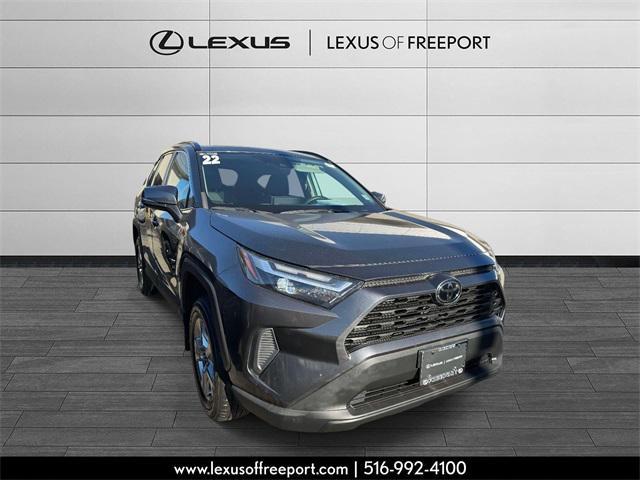 used 2022 Toyota RAV4 car, priced at $27,500