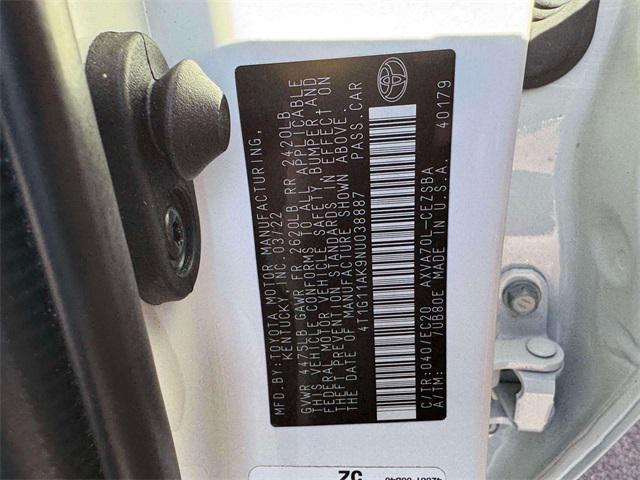 used 2022 Toyota Camry car, priced at $23,500