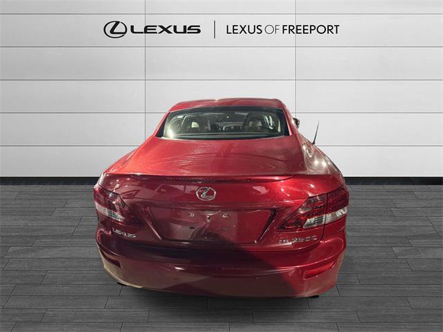 used 2011 Lexus IS 250C car, priced at $15,000