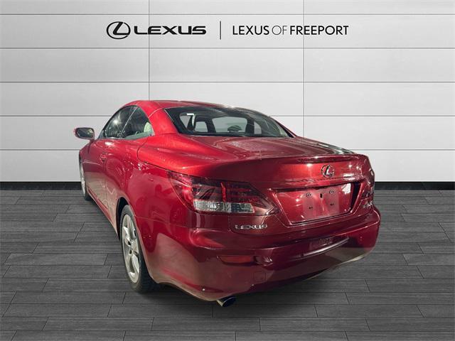 used 2011 Lexus IS 250C car, priced at $15,000