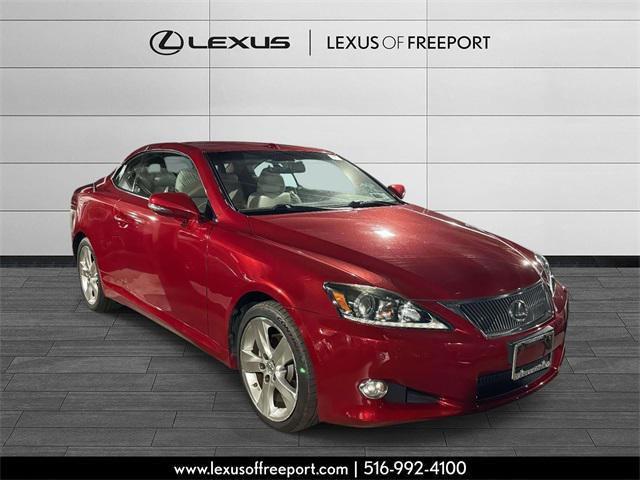 used 2011 Lexus IS 250C car, priced at $15,000
