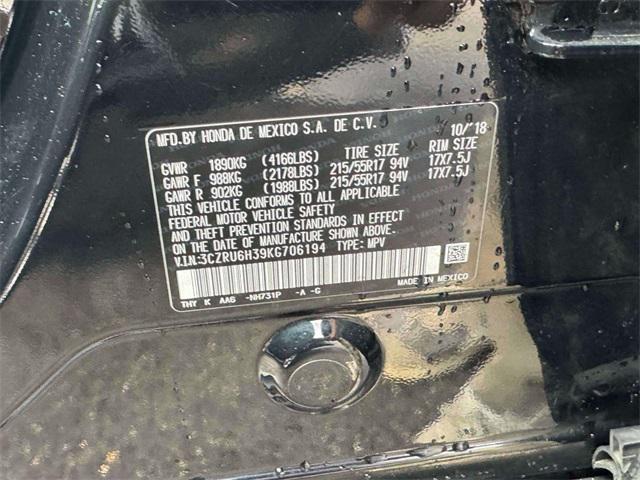 used 2019 Honda HR-V car, priced at $17,000