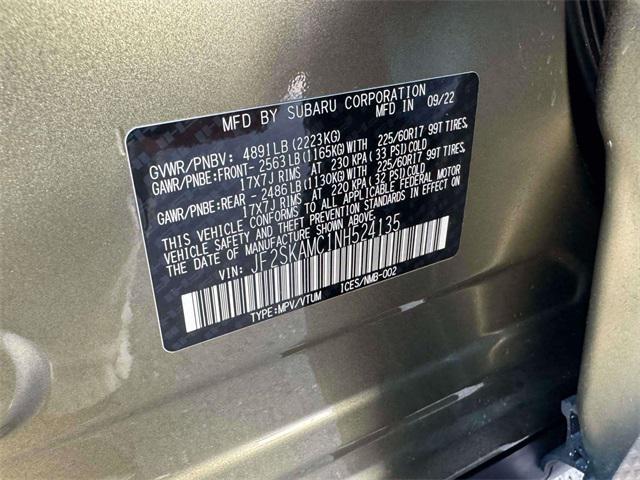 used 2022 Subaru Forester car, priced at $28,000