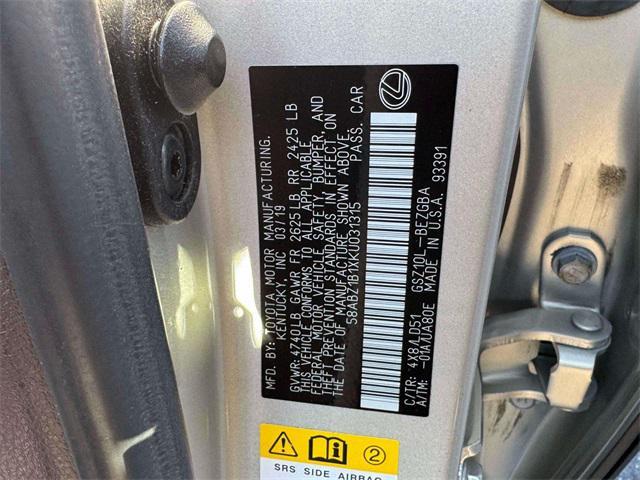 used 2019 Lexus ES 350 car, priced at $29,000