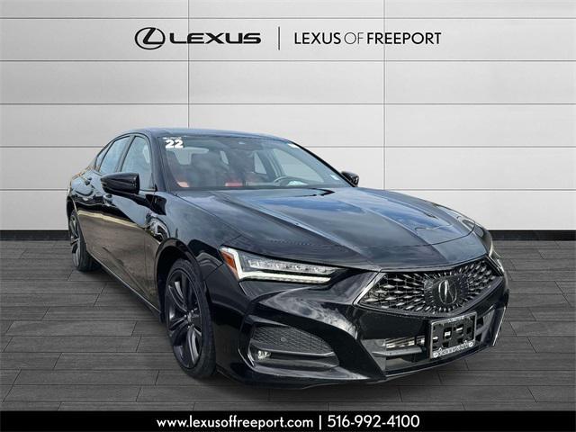 used 2022 Acura TLX car, priced at $32,500